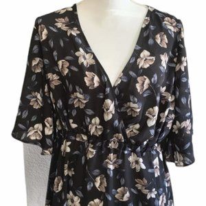 ✨ HP✨Torrid Womens Lily Georgette Babydoll Blouse